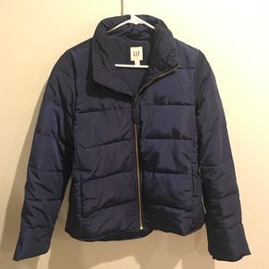 Gap OC Puffer Winter Coat Comet Blue, Size M
